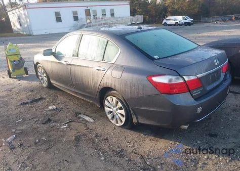 2015 Honda Accord Ex-L V-6 from USA, damaged, VIN 1HGCR3F80FA014910